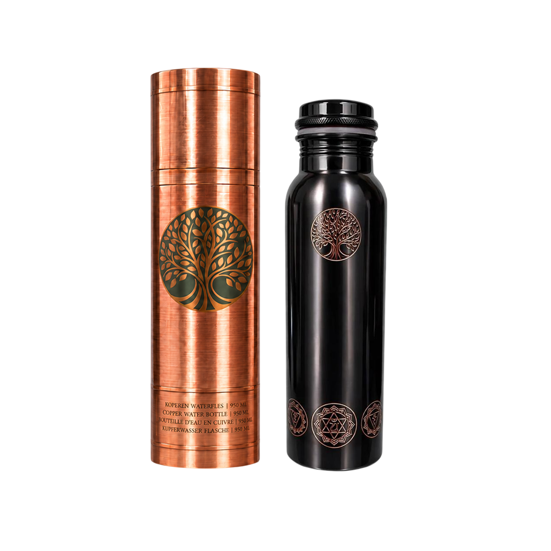 Koperen Waterfles Mystical - 950 ml