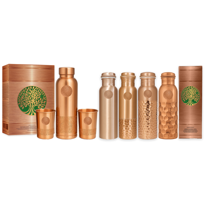 Koperen Waterfles Sequence - 950 ml