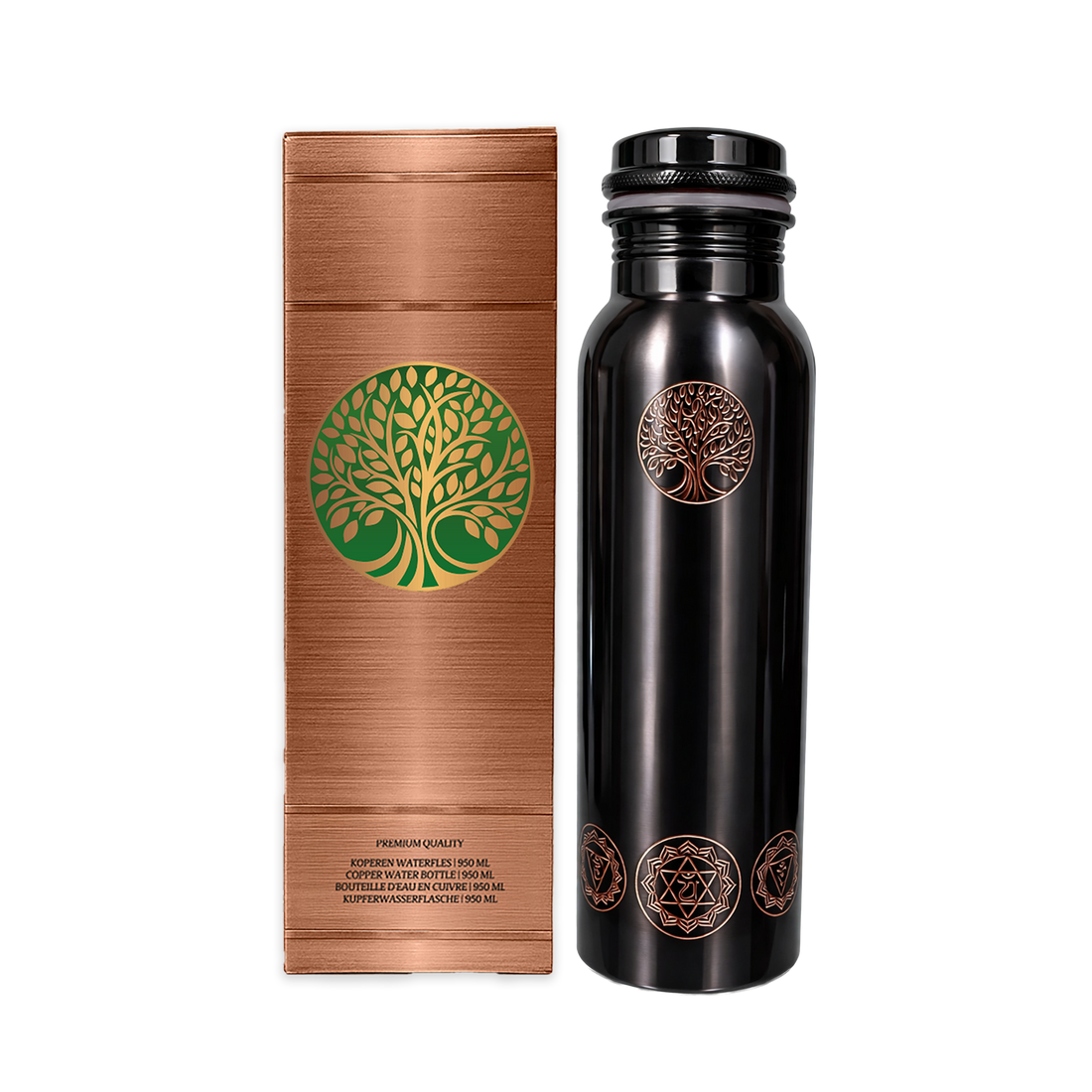Koperen Waterfles Mystical - 950 ml