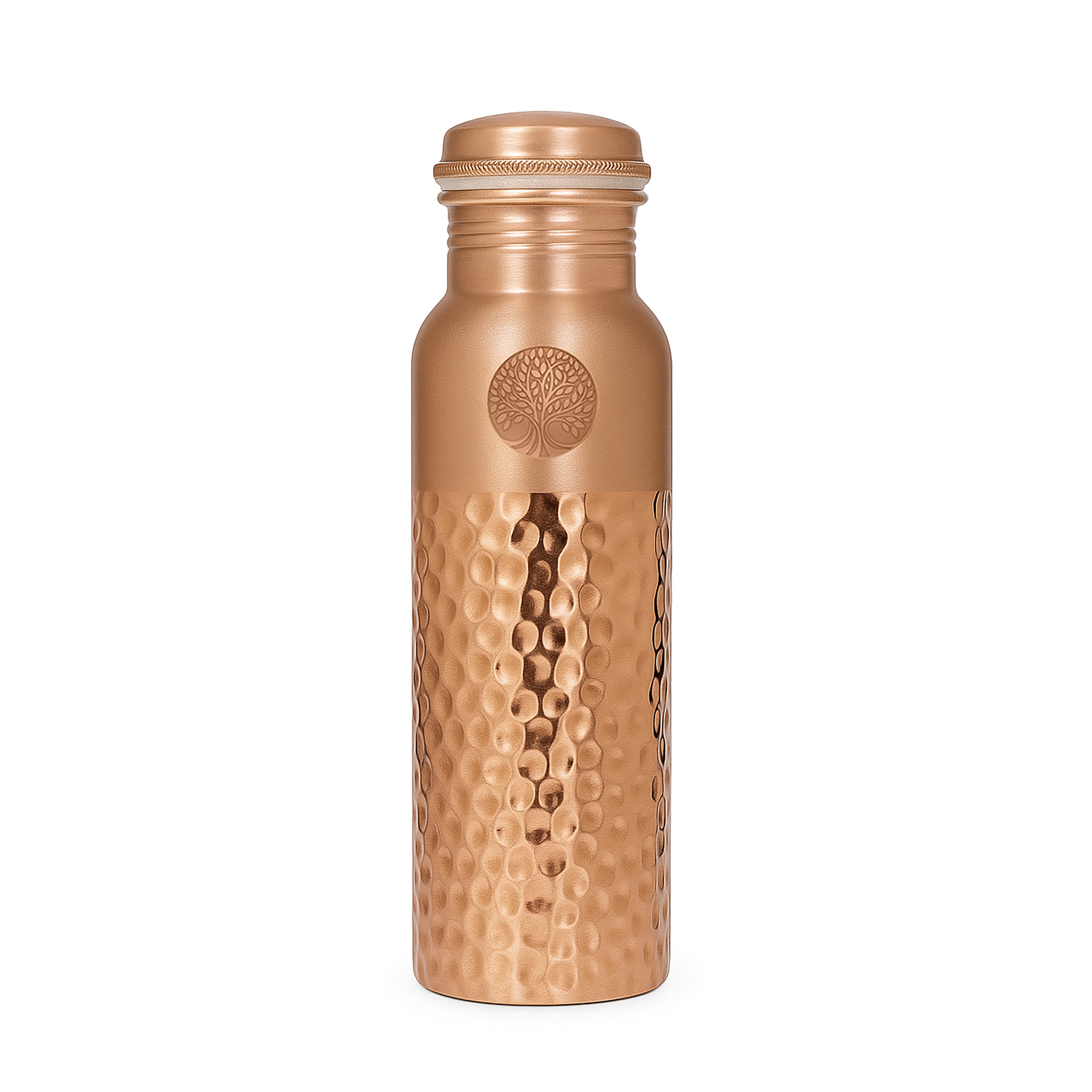 Koperen Waterfles Hammered - 950 ml