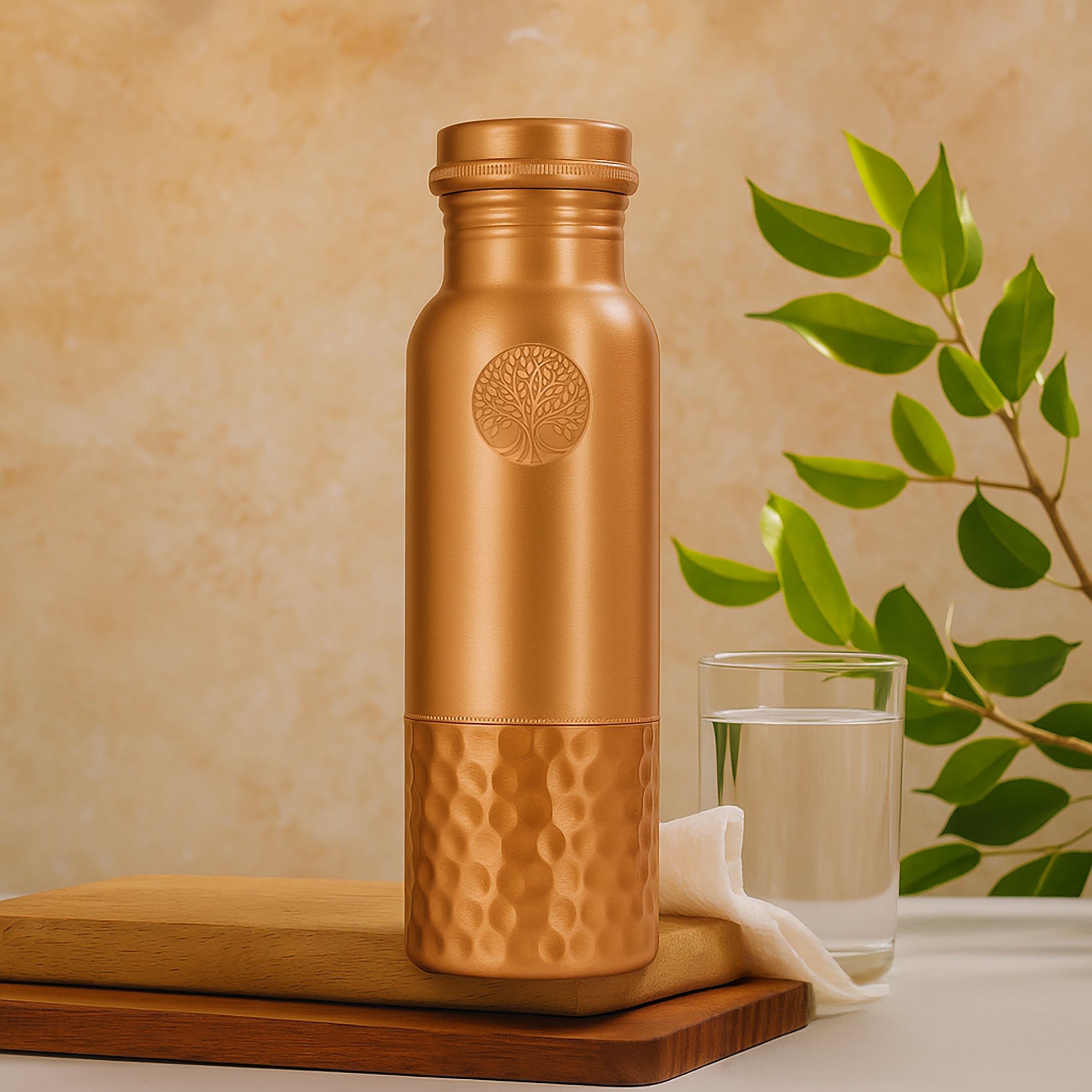 Koperen Waterfles Sequence - 950 ml