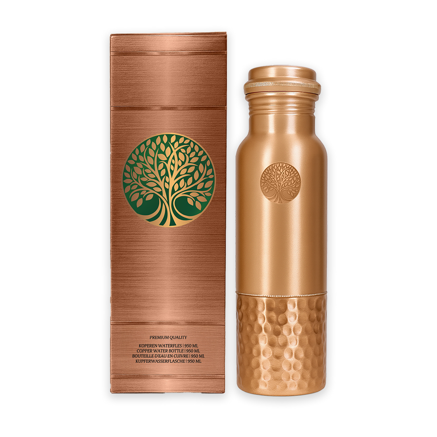 Koperen Waterfles Sequence - 950 ml
