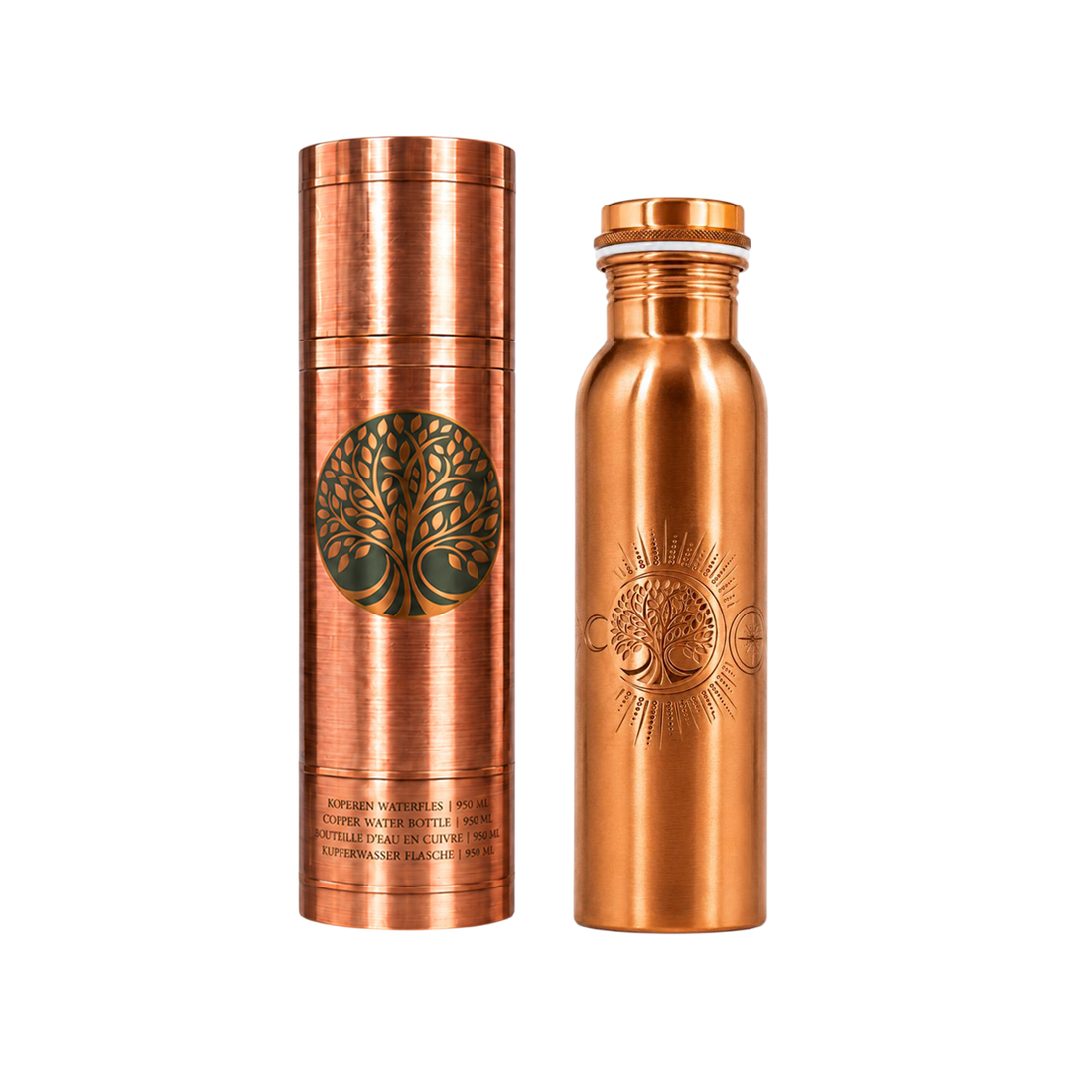 Koperen Waterfles Celestials - 950 ml