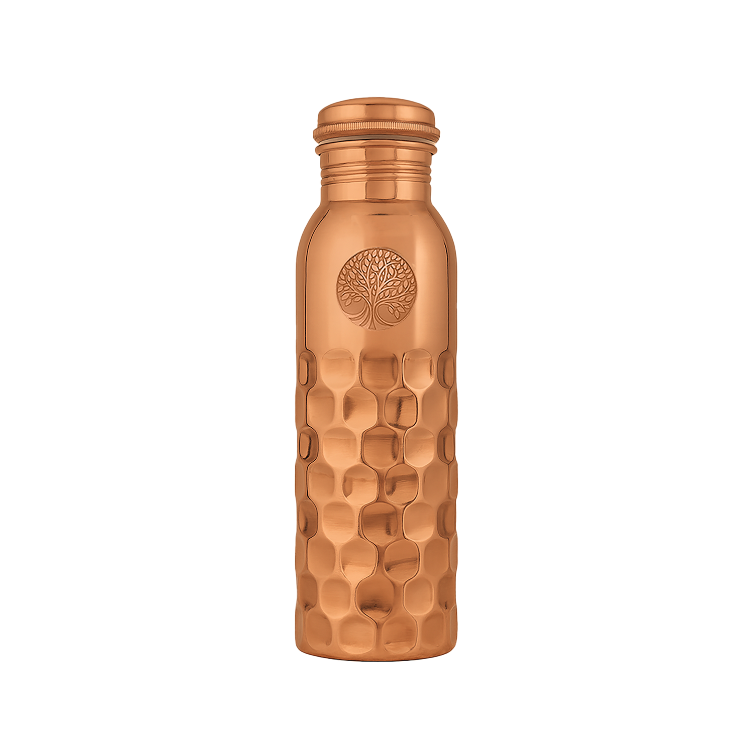 Koperen Waterfles Diamonds - 950 ml