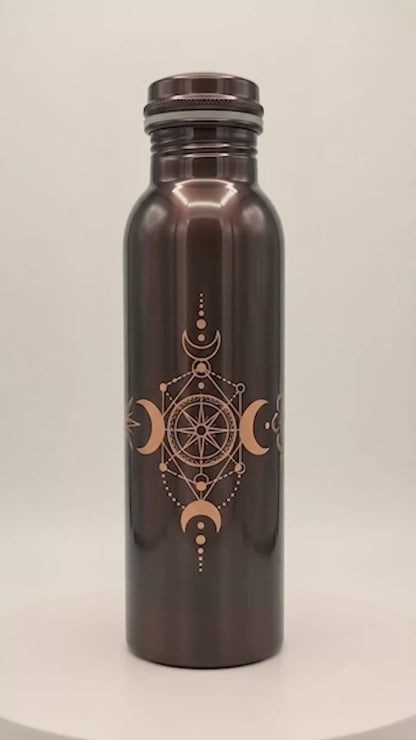 Koperen Waterfles Moonnight - 950 ml